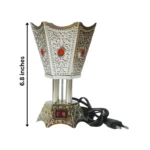 Crown Silver Electric Bakhoor Burner | 2 Free Bakhoors Included